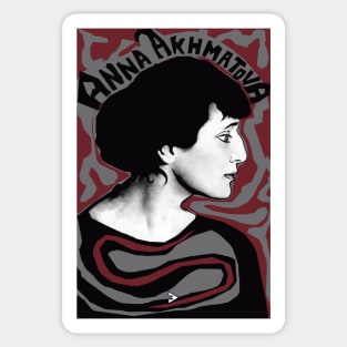 Anna Akhmatova Sticker